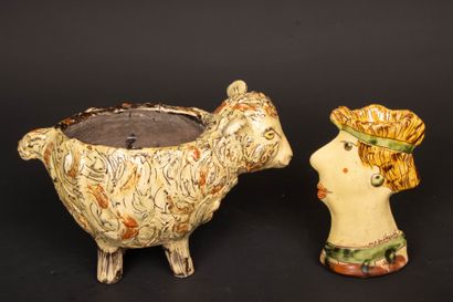 Marie-Pierre MEHEUST ( XXI°) 
Mouton et buste...