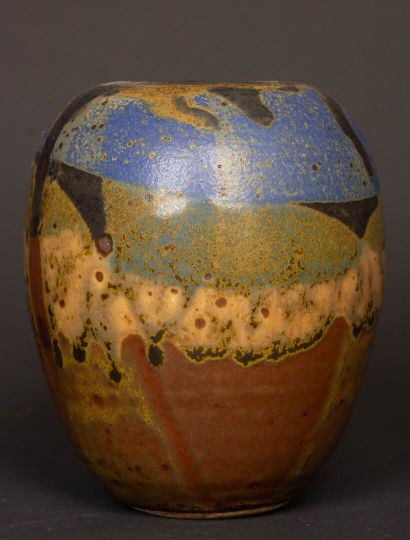 Jean CACHELEUX - Né en 1943. 
Deux vases...