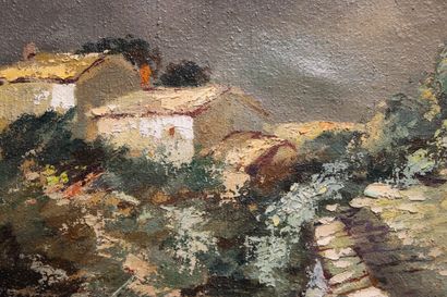 Robert FALCUCCI (1900 - 1989)
Paysage d'orage.
huile...