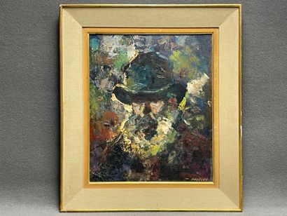 Robert FALCUCCI ( 1900-1989). 
L'aveugle...