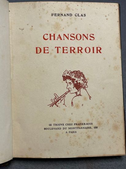 CLAS, Fernand (pseudonyme de Fernand Colas)....
