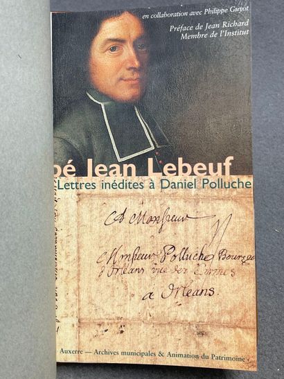 [LEBEUF, Jean (abbé)]. - Réunion de 6 ouvrages...