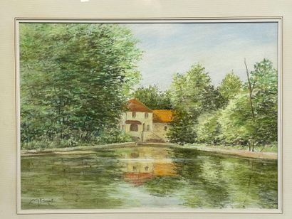 Roger Marcel BIZOT (1911- ? )
Le Moulin Cadoux...