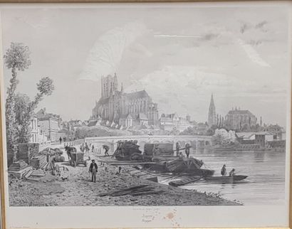 * LALLEMAND: serie de trois gravures XVI...