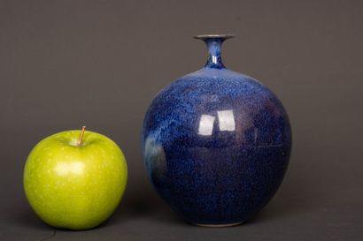 Patrice LUSARDI 
Vase boule en céramique...