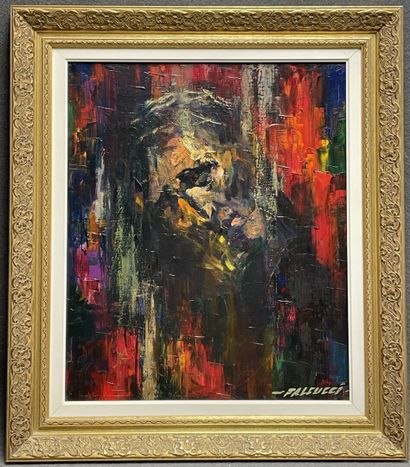 Robert FALCUCCI ( 1900-1989). 
La Passion...
