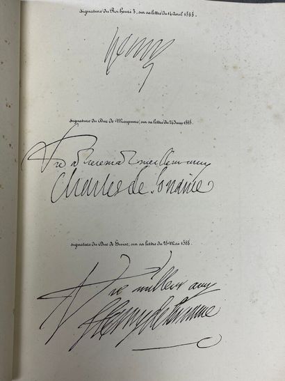 LEBLANC DAVAU, Léon. - Recherches historiques...