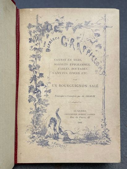 [CLAUDE, Victor]. - Les derniers Grappillons....