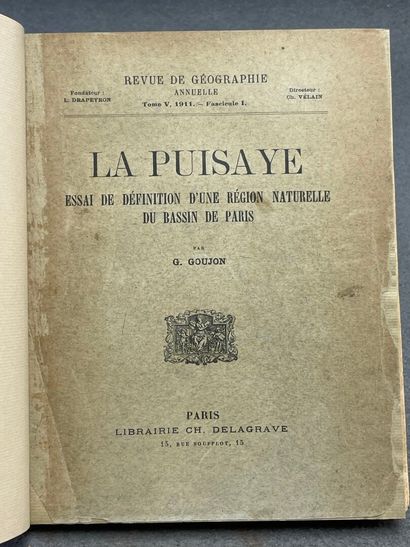 . GOUJON, G. - La Puisaye, essai de définition...