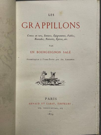 [CLAUDE, Victor]. - Les Grappillons : contes...