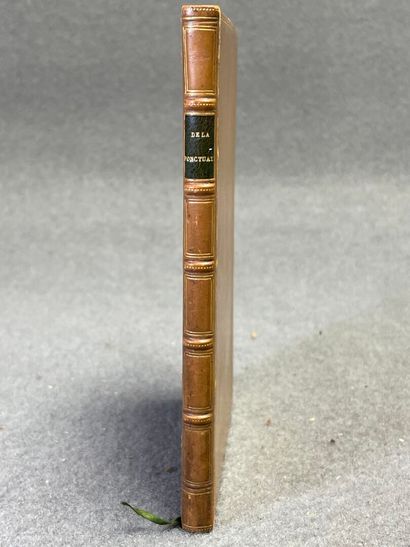 SAVATIER-LAROCHE. - De la Ponctuation.- Auxerre,...