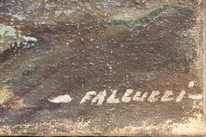 Robert FALCUCCI (1900 - 1989)
Paysage d'orage.
huile...