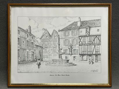 Roger Marcel BIZOT (1911- ? )
Gravure La...