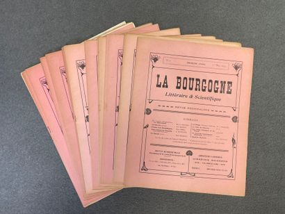 BOURGOGNE (La) littéraire et scientifique.-...