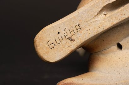 Charles henri GUIEBA 
Sculpture en grès....