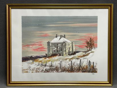 Georges HOSOTTE (né en 1936)
Le chateau de...