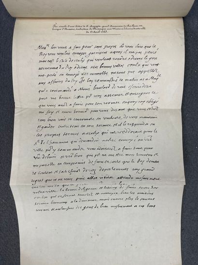 LEBLANC DAVAU, Léon. - Recherches historiques...