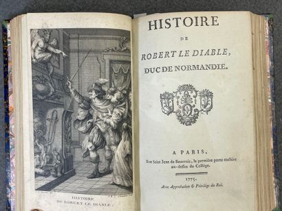 [BIBLIOTHÈQUE BLEUE]. - La Bibliothèque bleue,...