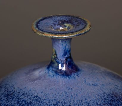 Patrice LUSARDI 
Vase boule en céramique...
