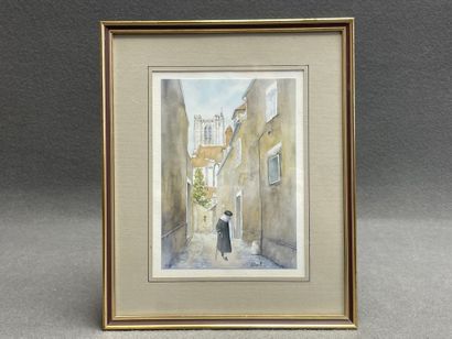 Roger Marcel BIZOT (1911- ? )
Gravure La...