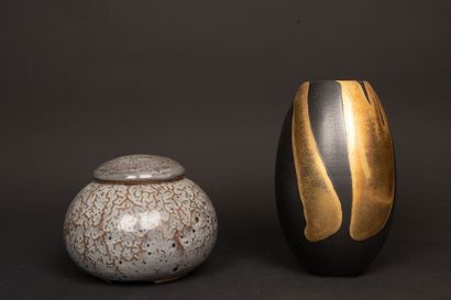Jean CACHELEUX (né en 1943)
Vase en grès...