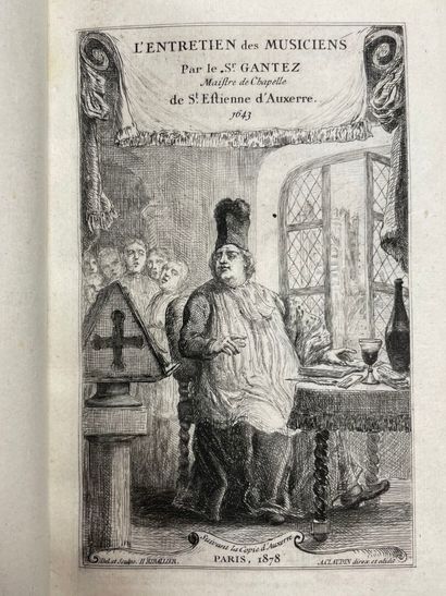 GANTEZ, Annibal. - L'Entretien des musiciens,...