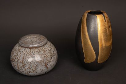 Jean CACHELEUX (né en 1943)
Vase en grès...