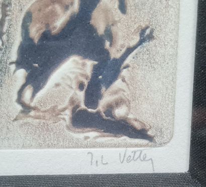 Deux gravures modernes
Gravure Thor GAUDAIRE...