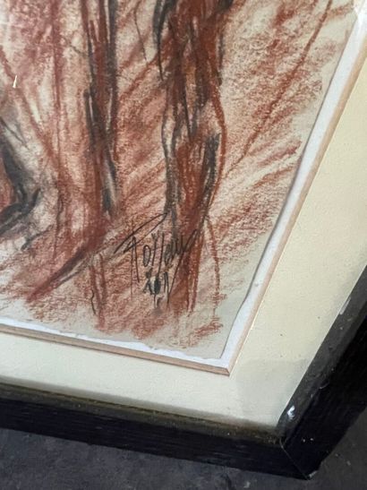 J.L ROISEUX - Nu
Dessin à la sanguine
55...