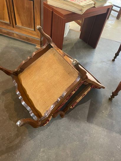 Fauteuil style Régence XIXe