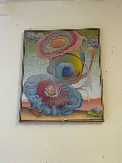 ROULOT - Huile sur toile
64x53cm