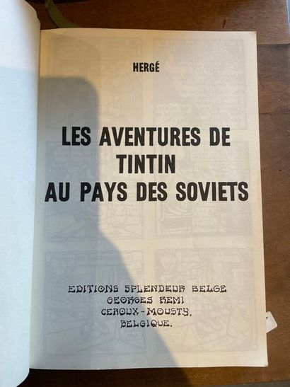 Les aventures de Tintin, reporter du petit...