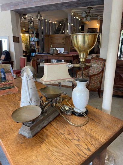 Lampe Chine, huilier, lampe, pichet, bal...