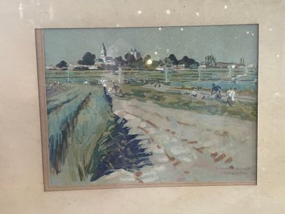 VISSENT DARASSE - Noirmoutier 1943
Aquarelle...