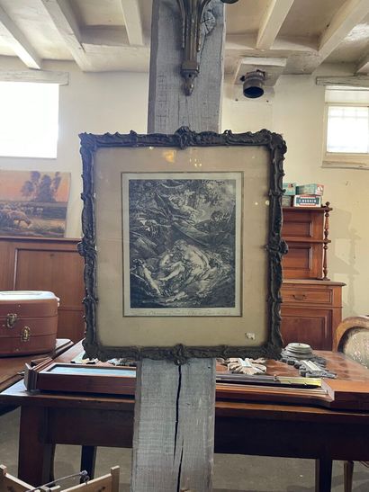 Gravure - Les Bacchantes endormies, 1900
Cadre...