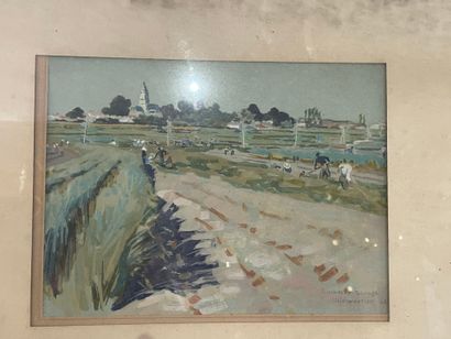 VISSENT DARASSE - Noirmoutier 1943
Aquarelle...