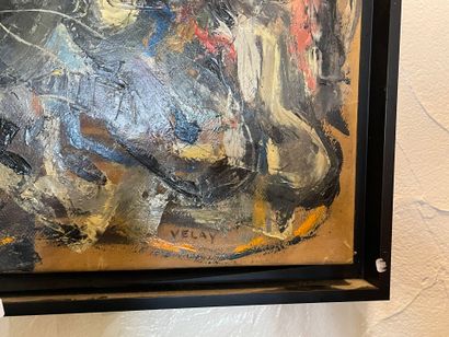 Dorance VELAY (1927) 
Huile sur toile signée
50x64cm
Caisse...