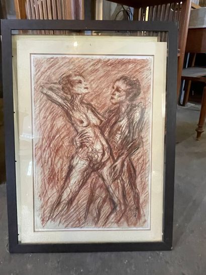 J.L ROISEUX - Nu
Dessin à la sanguine
55...