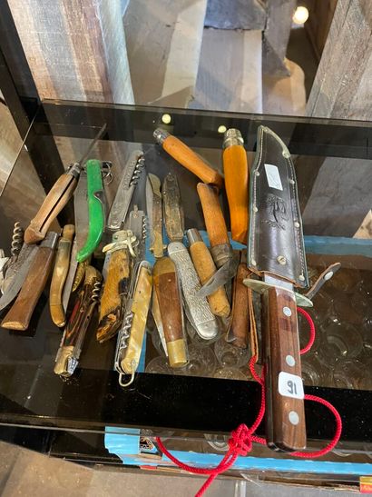 Lot de couteaux