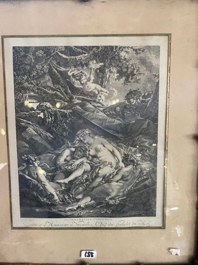 Gravure - Les Bacchantes endormies, 1900
Cadre...