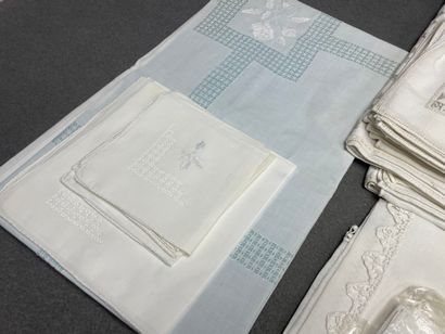 Lot de nappes et serviettes