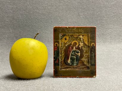 Petite Icône. 
9 x 7,5 cm.