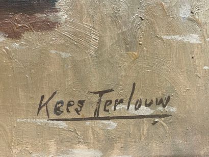 KEES TERLOUW (1890-1948). 
Bord de riviere...