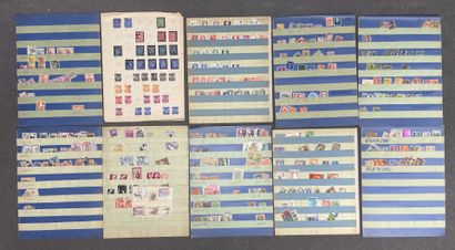 Collection de timbres: France, Allemagne,...