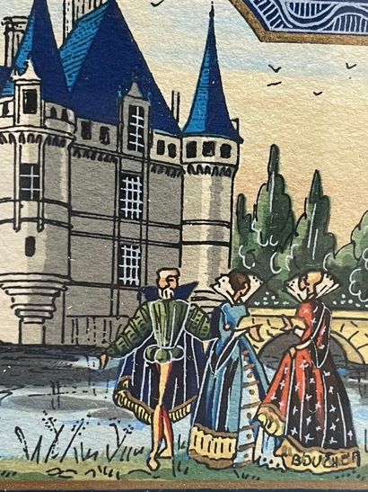 D'après Jean GRADASSI,
Deux illustrations...