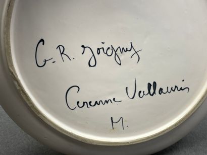 Cérenne Vallauris: Service à dessert à décor...