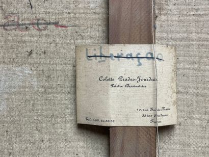 Colette PRADES-JOURDAIN ( XX°)
Le jardin...
