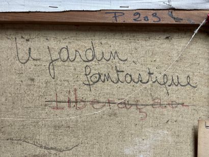Colette PRADES-JOURDAIN ( XX°)
Le jardin...