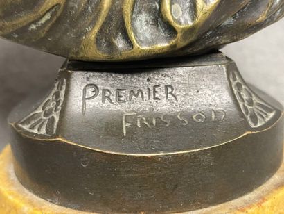 Ecole française fin XIX°
Buste de femme....