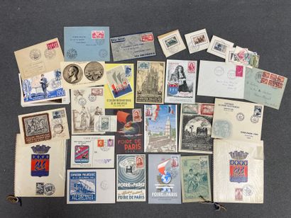 Collection de timbres: France, Allemagne,...